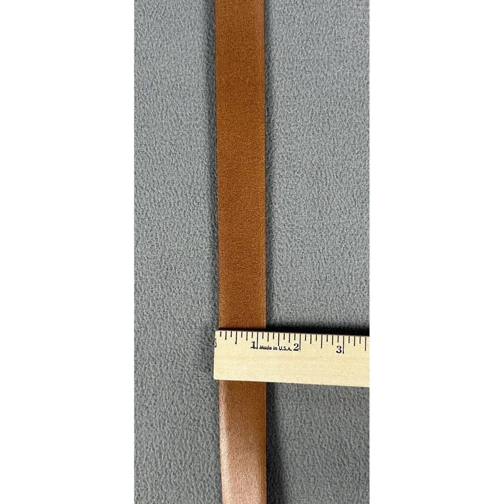 British Belt Company Belt Mens 40 Tan Brown Leather Hand Crafted England Luxury